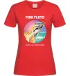 Женская футболка Wish you were here Pink Floyd Красный фото