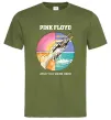 Мужская футболка Wish you were here Pink Floyd Оливковый фото