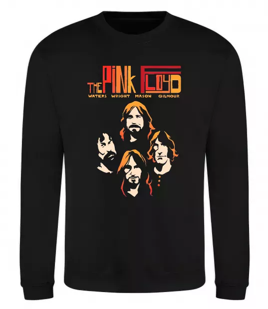 Свитшот Pink Floyd Waters Wright Mason Gilmor Черный фото