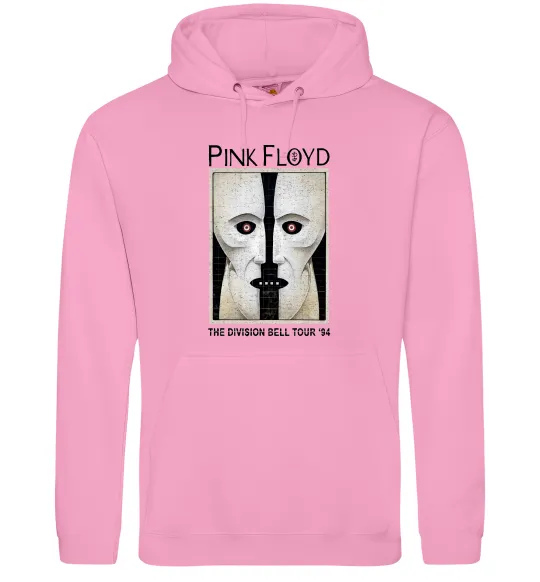Чоловіча толстовка (худі) The Division bell tour 94 Рожевий фото