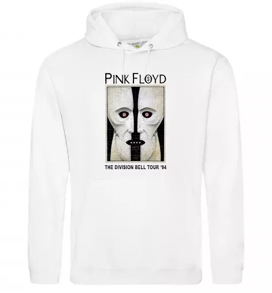 Жіноча толстовка (худі) The Division bell tour 94 Білий фото