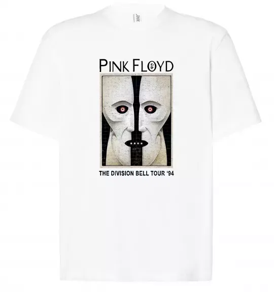 Футболка Оверсайз The Division bell tour 94 Белый фото