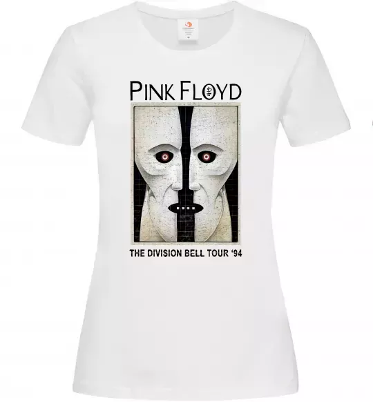 Женская футболка The Division bell tour 94 Белый фото