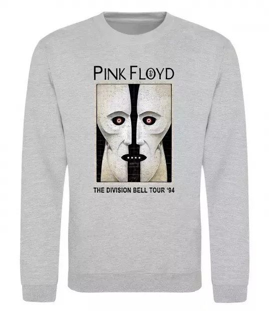 Свитшот The Division bell tour 94 Серый меланж фото