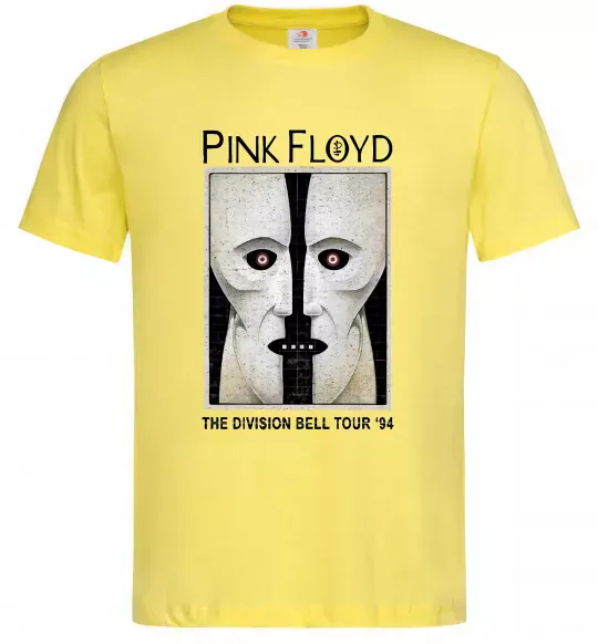 Мужская футболка The Division bell tour 94 Лимонный фото