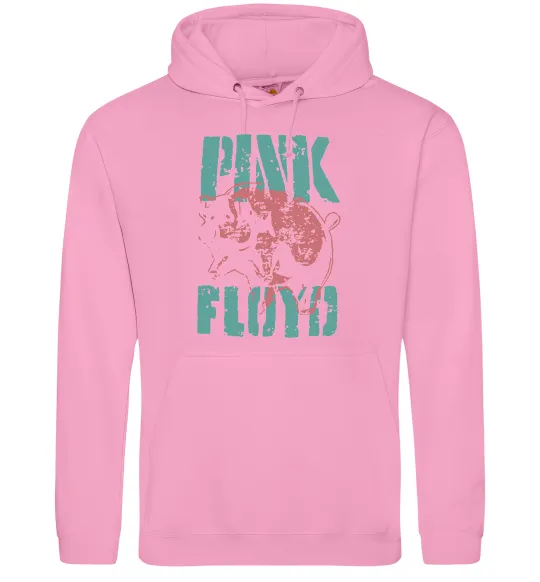 Чоловіча толстовка (худі) Pink Floyd Pig Рожевий фото