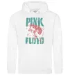 Женская толстовка (худи) Pink Floyd Pig Белый Женская толстовка (худи) Pink Floyd Pig Белый фото