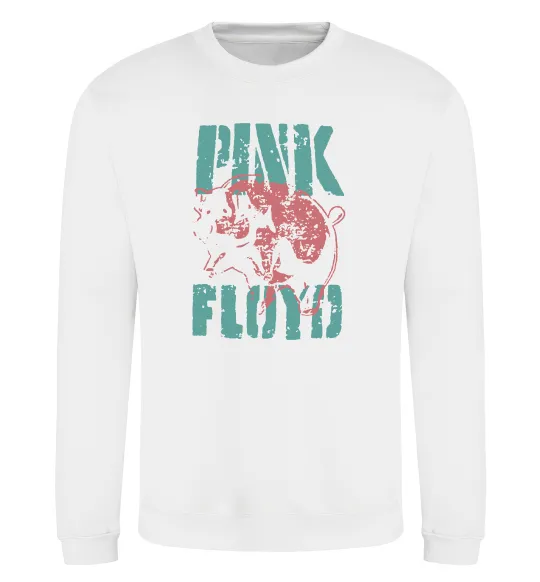 Свитшот Pink Floyd Pig Белый фото