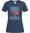 Жіноча футболка Pink Floyd Pig Темно-синій фото