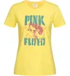 Жіноча футболка Pink Floyd Pig Лимонний фото