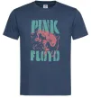 Мужская футболка Pink Floyd Pig Темно-синий фото