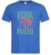 Мужская футболка Pink Floyd Pig Ярко-синий фото