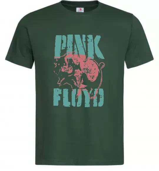 Мужская футболка Pink Floyd Pig Темно-зеленый фото