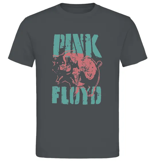 Мужская футболка Pink Floyd Pig Графит фото