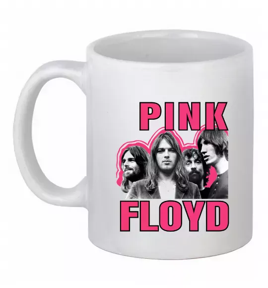 Чашка керамическая Pink Floyd photo Белый фото