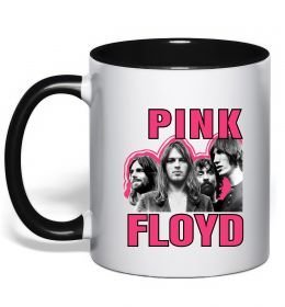 Чашка с цветной ручкой Pink Floyd photo