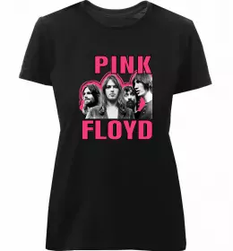 Женская премиум футболка The Division Bell Черный фото