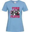 Женская футболка Pink Floyd photo Голубой фото