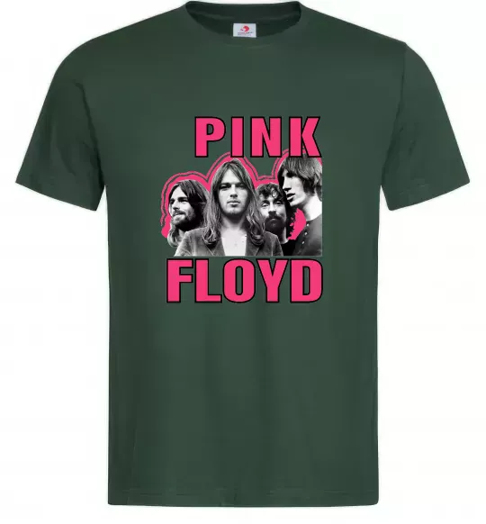 Мужская футболка Pink Floyd photo Темно-зеленый фото