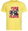 Мужская футболка Pink Floyd photo Лимонный фото