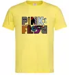 Мужская футболка Арт Pink Floyd Лимонный фото