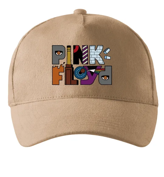 Кепка Арт Pink Floyd Песочный фото