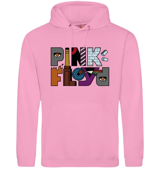 Чоловіча толстовка (худі) Арт Pink Floyd Рожевий фото