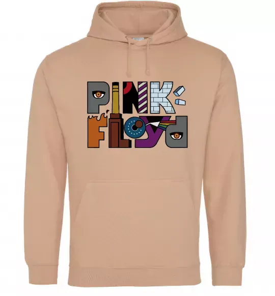 Чоловіча толстовка (худі) Арт Pink Floyd Пісочний фото