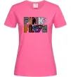 Женская футболка Арт Pink Floyd Ярко-розовый фото