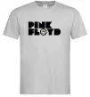 Мужская футболка Pink Floyd напис Серый фото