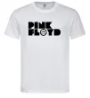 Мужская футболка Pink Floyd напис Белый фото