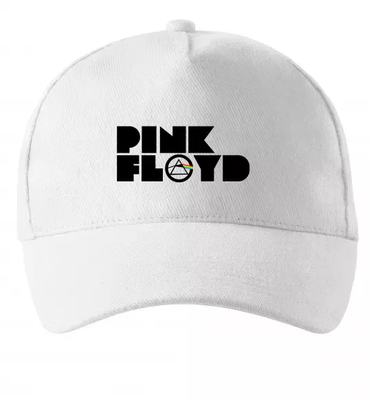 Кепка Pink Floyd напис Білий фото