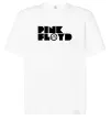 Футболка Оверсайз Pink Floyd напис Белый Футболка Оверсайз Pink Floyd напис Белый фото