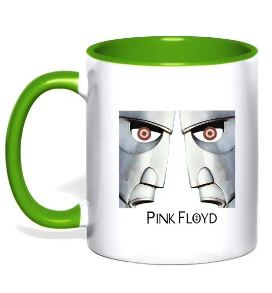 Чашка с цветной ручкой The Division Bell Лаймовый фото