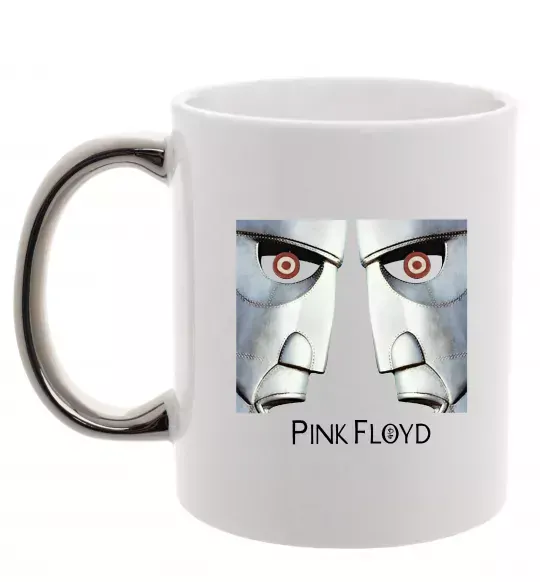 Чашка с цветной ручкой The Division Bell Серебро фото