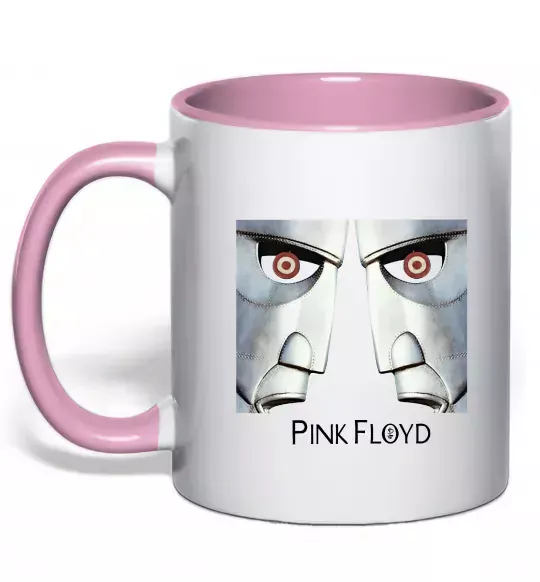 Чашка с цветной ручкой The Division Bell Нежно розовый фото