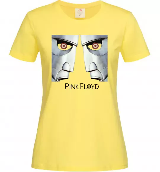 Жіноча футболка The Division Bell Лимонний фото