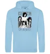 Жіноча толстовка (худі) Led Zeppelin фото Блакитний фото