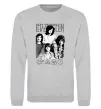 Свитшот Led Zeppelin фото Серый меланж фото