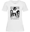 Женская футболка Led Zeppelin фото Белый фото