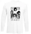 Лонгслив Led Zeppelin фото Белый фото