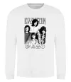 Свитшот Led Zeppelin фото Белый Свитшот Led Zeppelin фото Белый фото