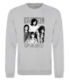 Свитшот Led Zeppelin фото Серый меланж Свитшот Led Zeppelin фото Серый меланж фото