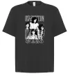 Футболка Оверсайз Led Zeppelin фото Черный фото