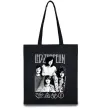 Эко-сумка Led Zeppelin фото Черный фото