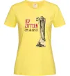 Женская футболка Led Zeppelin Статуя Лимонный фото