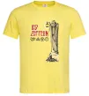 Мужская футболка Led Zeppelin Статуя Лимонный фото