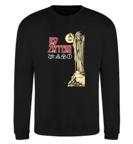 Свитшот Led Zeppelin Статуя Черный фото
