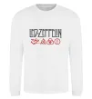 Свитшот Led Zeppelin logo знаки Белый фото