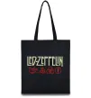 Еко-сумка Led Zeppelin logo знаки Чорний фото
